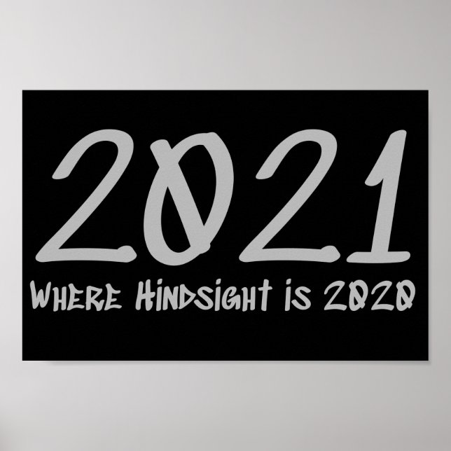 Poster 2021 A retrospectiva é 2020 (Frente)