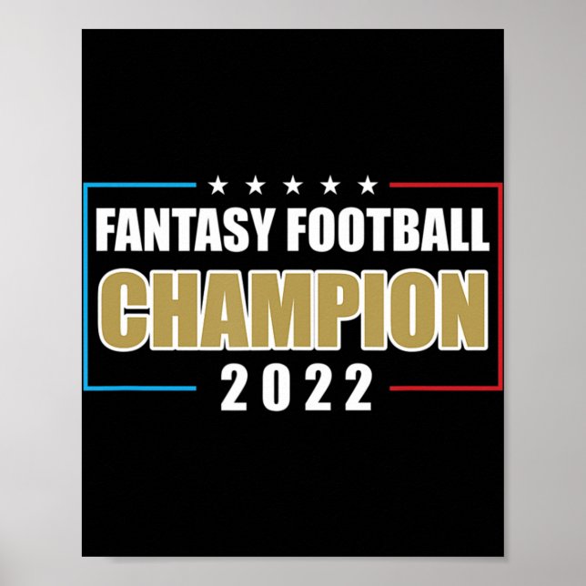 Poster 2022 Campeão de futebol americano (Frente)