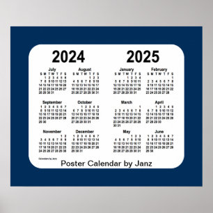 Poster 2024-2025 Caixa de Polícia Calendário Azul da Esco