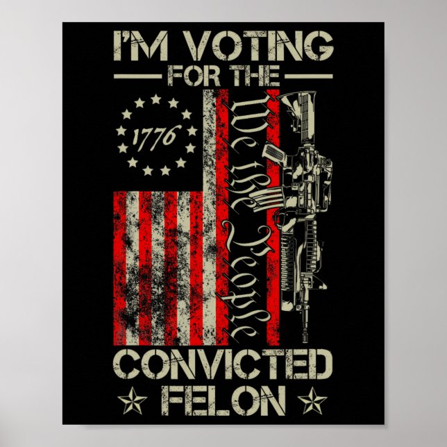 Poster 2024 condenado Felon12 (Frente)