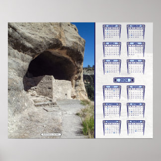 Poster 2024 - "Gila Dwelling"