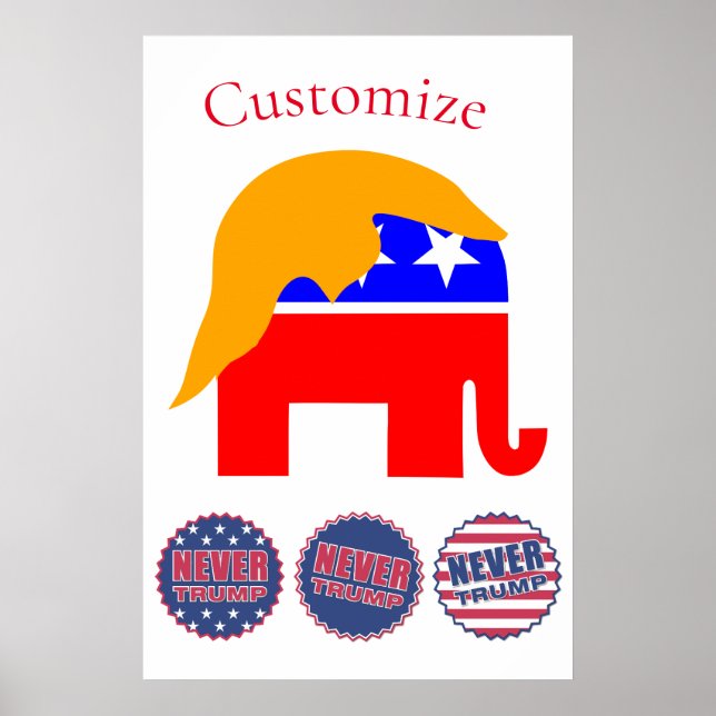 Poster 2024 Nunca Trump Thunder_Cove (Frente)