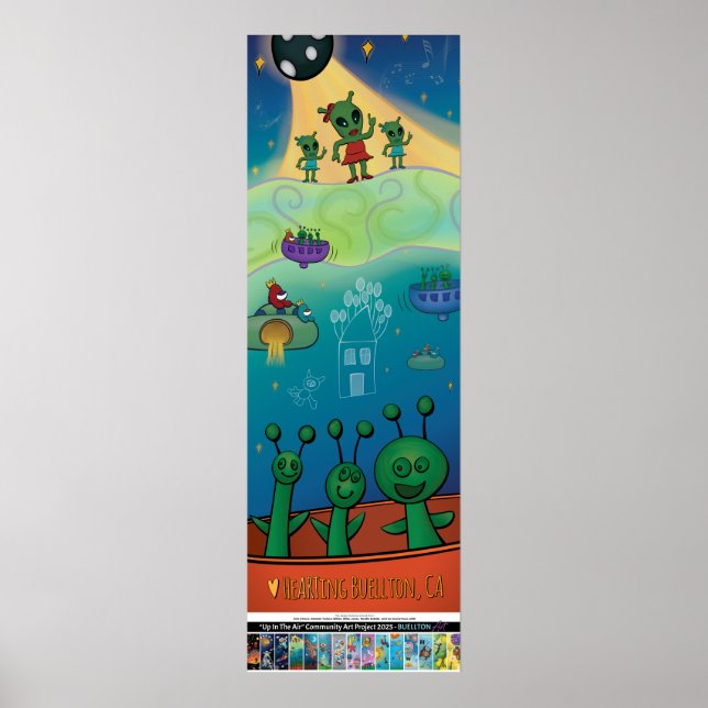 poster 2025 - Alienígena Concert (Frente)