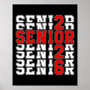 Poster 2025 Graduação Cl De 2026 Mais velho 2026 Ck À Esc