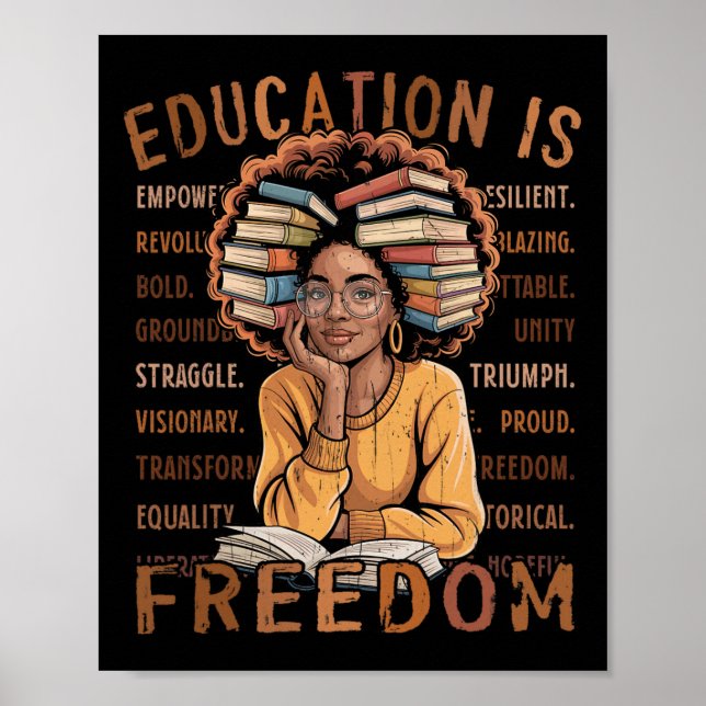 Poster 2026 Mês da História Negra Educação É Liberdade Pr (Frente)