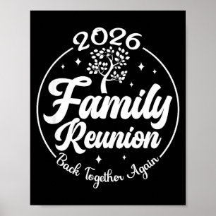Poster 2026 Reunião de Família Juntos Novamente Encontro 
