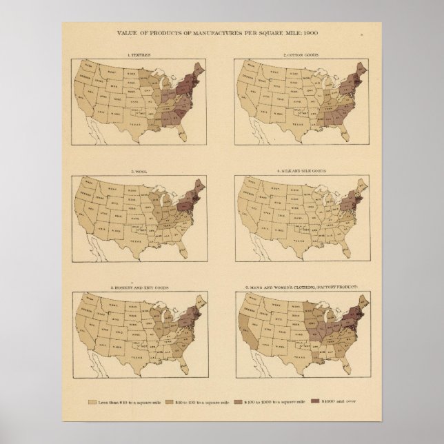 Póster 205 Fabricação/milha quadrada (Frente)