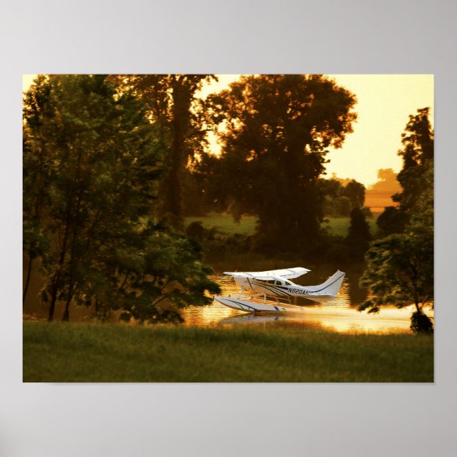 Póster 206 Táxis de Água Ultramarina (Frente)