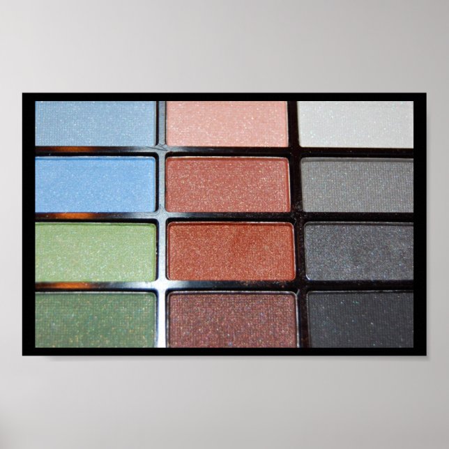PÓSTER 209 SHADOW MAKEUP FASHION BEAUTY SPA (Frente)