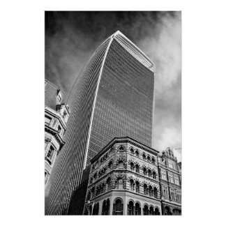 Póster 20 Fenchpur Street Walkie Talkie Building Londres