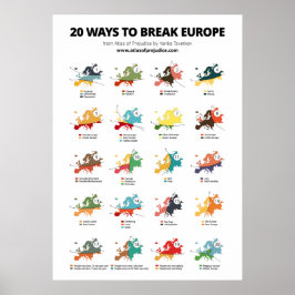 Poster 20 maneiras de quebrar a Europa