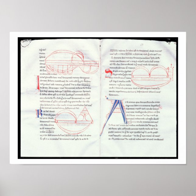 Poster 237 f.47-48 Intervalos musicais do Mu de Boetius (Frente)