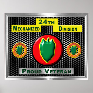 Poster 24ª Divisão de Infantaria Mecanizada