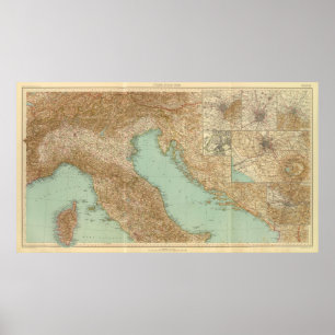 Póster 2426 Italia norte
