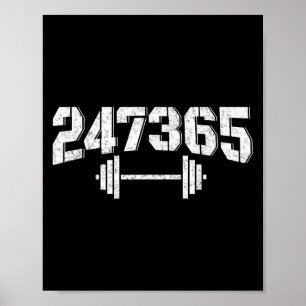 Poster 247365 - Gym Workout Malhação Motivation (Motivaçã