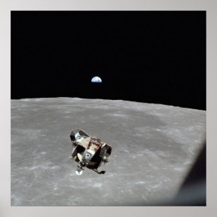 Poster 24" do palco de subida de Eagle x24 "