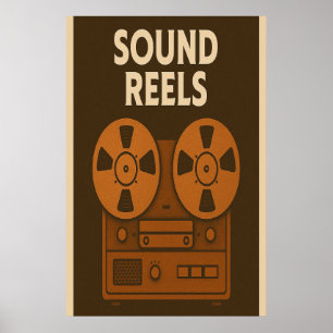 Poster 24, Som Reels, Vintage
