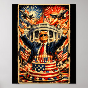 Poster 250º aniversário dos Estados Unidos da América 4 d