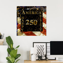 Poster 250º Feliz Aniversário América!