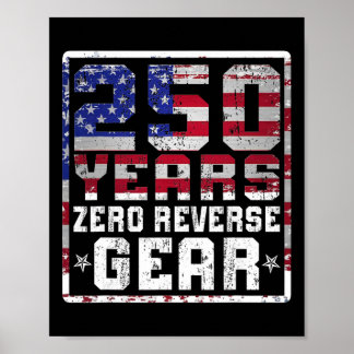 Poster 250 Anos da América Aniversário 1776-2026 Independ