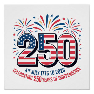 Póster 250 Anos de Independência
