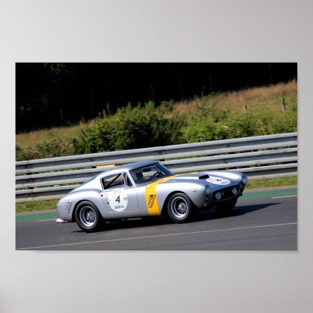 Poster 250 GT Berlinetta Le Mans Classic 2018 (Frente)