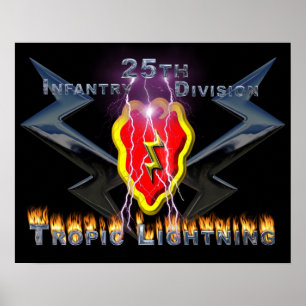 Póster 25o Divisão de infantaria