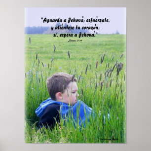 Póster 27:14 de Salmos