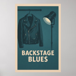 Poster 28, Blues de Backstage, Vintage