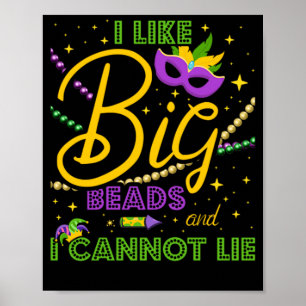 Poster 29.Mardi Gras do Carnaval para um fã do Mardi gras