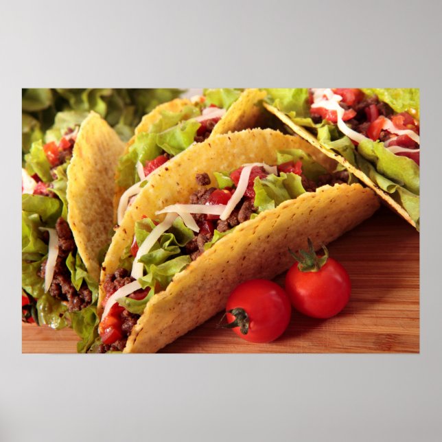 Poster 2/3 da Comida mexicana (Frente)