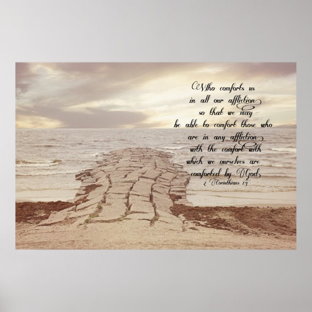 Poster 2 Corintianos 1:4 (Frente)