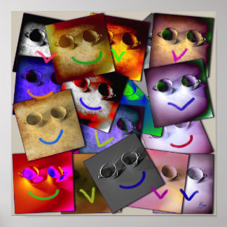 Poster 2 cups and One smile x…