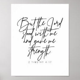 Poster 2 Timothy 4:17