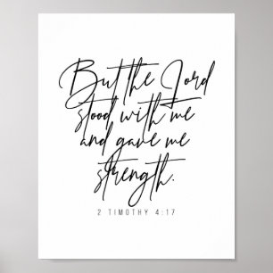 Poster 2 Timothy 4:17