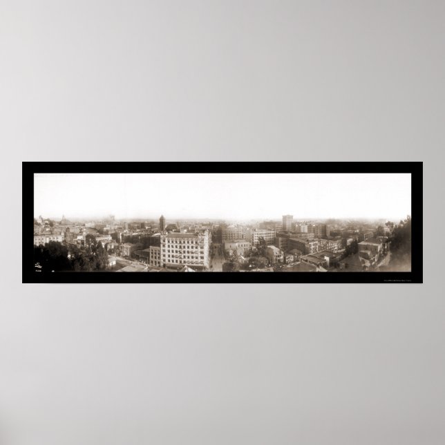 Póster 3º Grande Foto de Los Angeles 1904 (Frente)