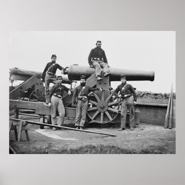 Poster 3º Regimento, Massachusetts Heavy Artillery: 1865 (Frente)