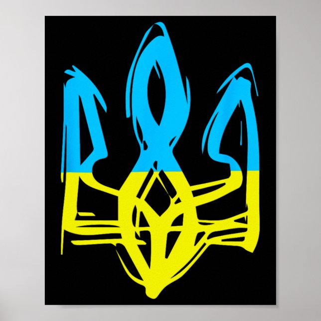 Poster 30º Aniversário da Independência da Ucrânia - Trid (Frente)
