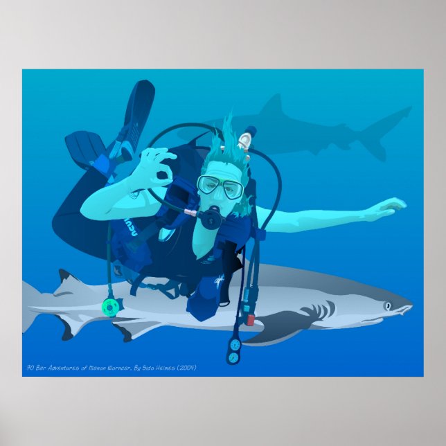 Poster 30 Aventuras de Bar da Manon Worncar (Frente)