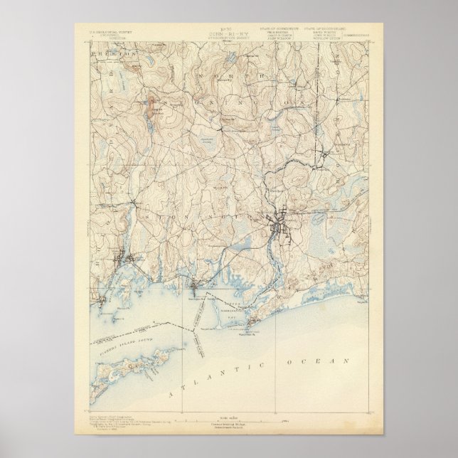 Póster 30 Folha Stonington (Frente)