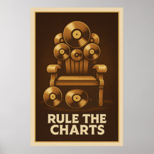 Poster 30, Regra dos Gráficos, Vintage