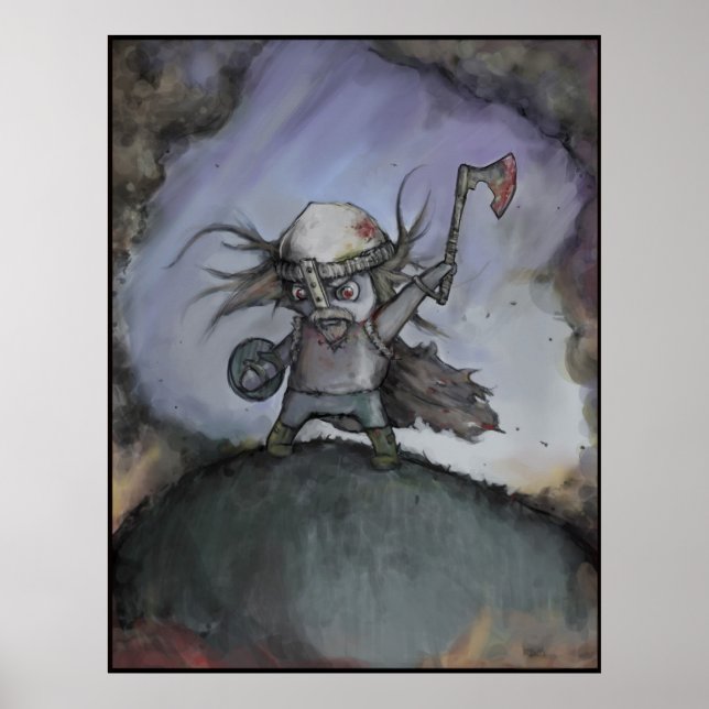 Póster 30 segundos para Valhalla (Frente)