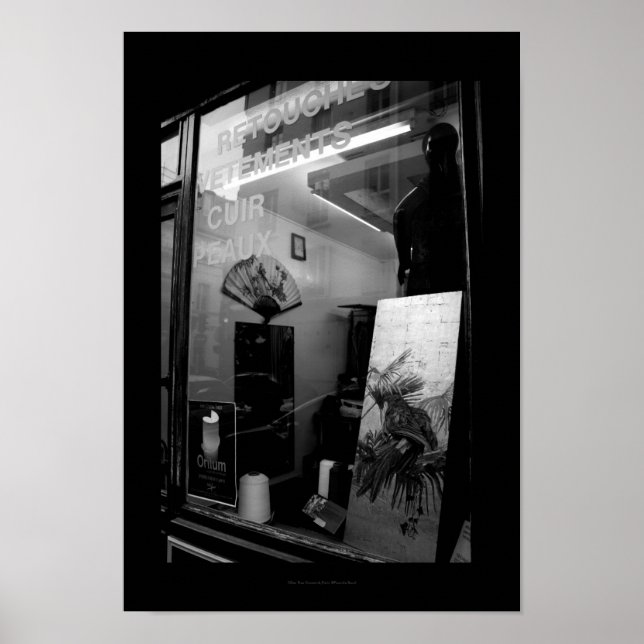 Póster 30ter Rue Gassendi Paris Black White Poster2 (Frente)