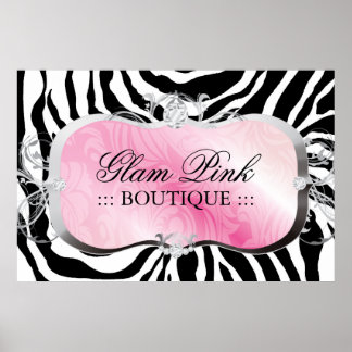 Poster 311 Prata Zebra, Rosa-Rosa-Lavoura