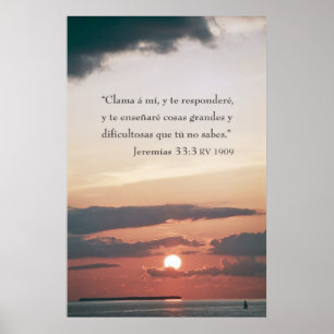 Poster 33:3 de Jeremias