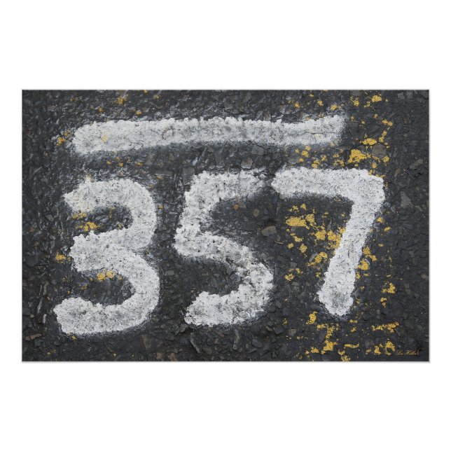 Póster 357 Número de Maçom e Número de Anjo (Frente)