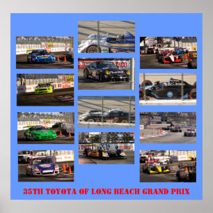 Póster 35o TOYOTA de Long Beach Prix grande
