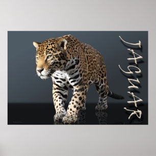 Poster -36x24 do poder de Jaguar - outro faz sob