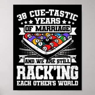 Poster 38. ª Piscina do Aniversário de Casamento Bilhares