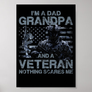 Poster 3 Avô Veterano Azul Marinho Cerúleo Cinza cor